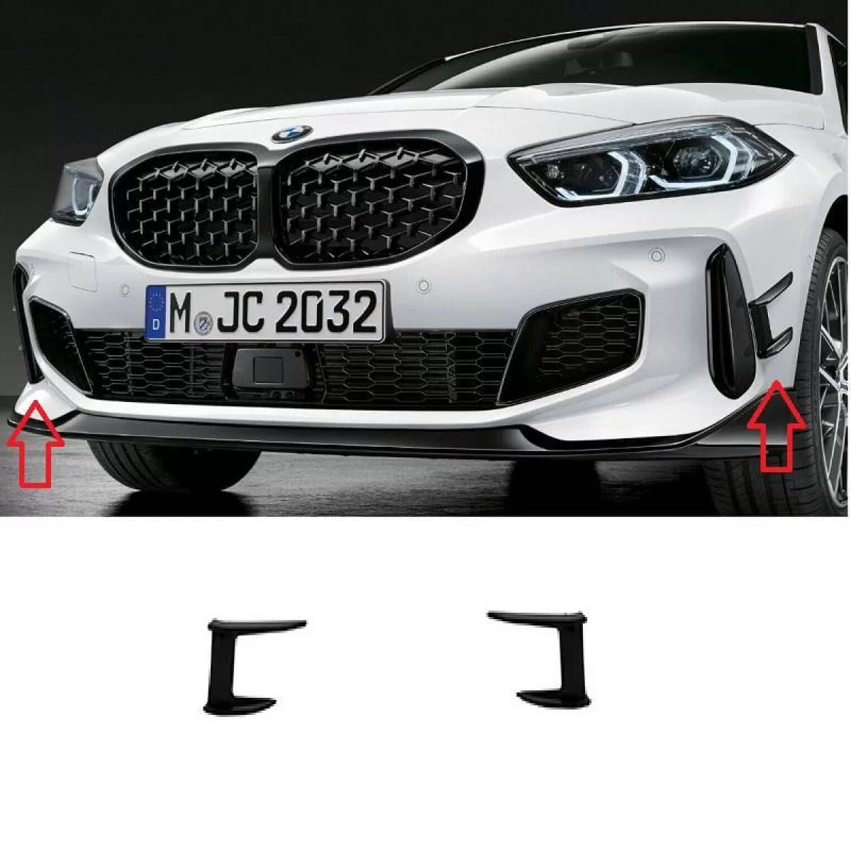 M Performance Design Design Side Canards suitable for BMW 1 F40 19-22 2 pcs