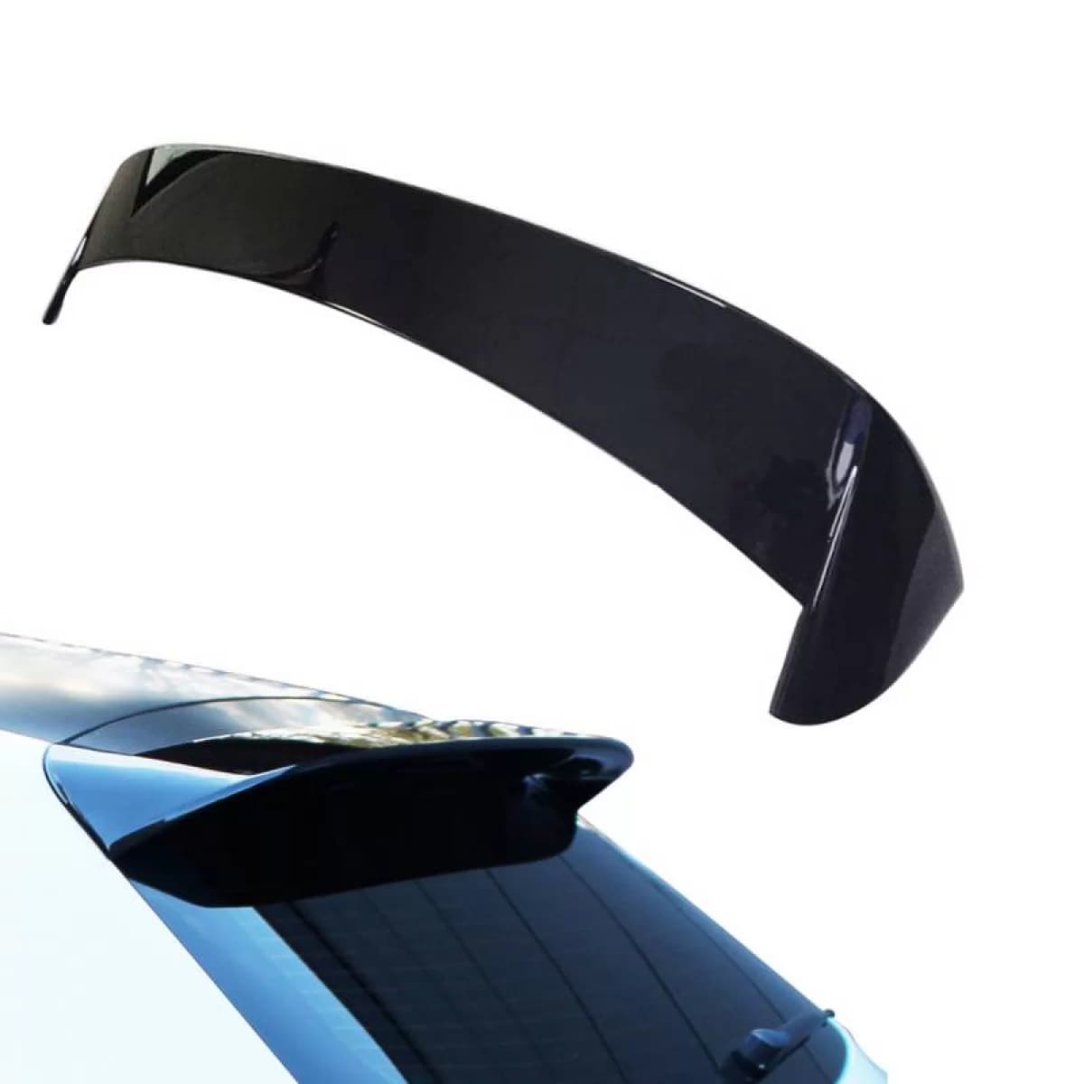 Roof Spoiler suitable for Seat Leon 5F 13-20 5 Door From Abs Plastic Glossy Black