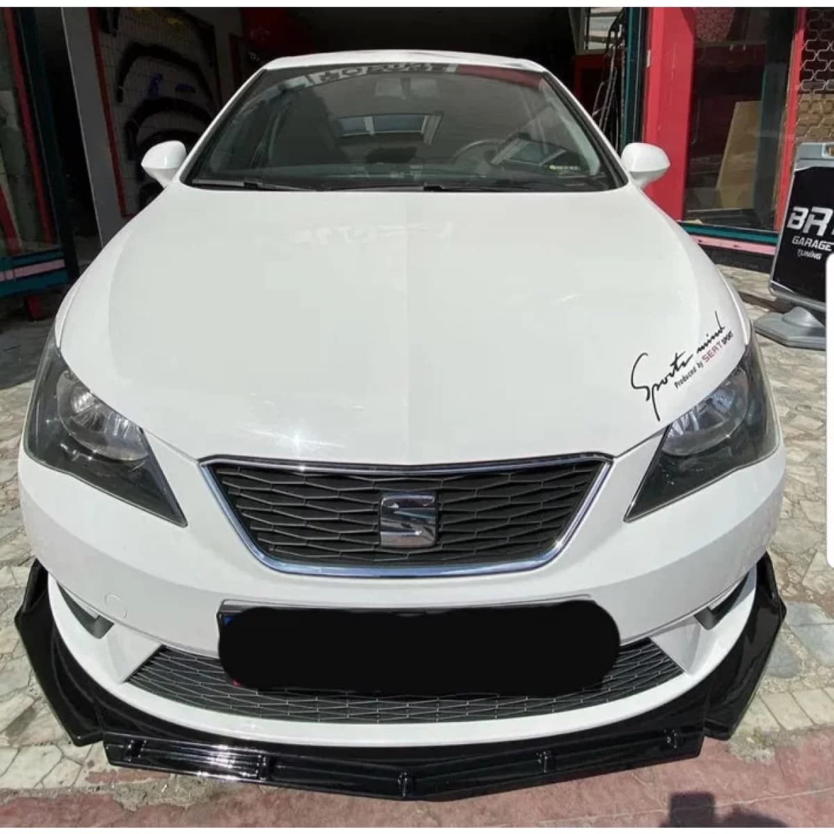 Front spoiler / blade / add-on suitable for Seat Leon 2012 - 2019