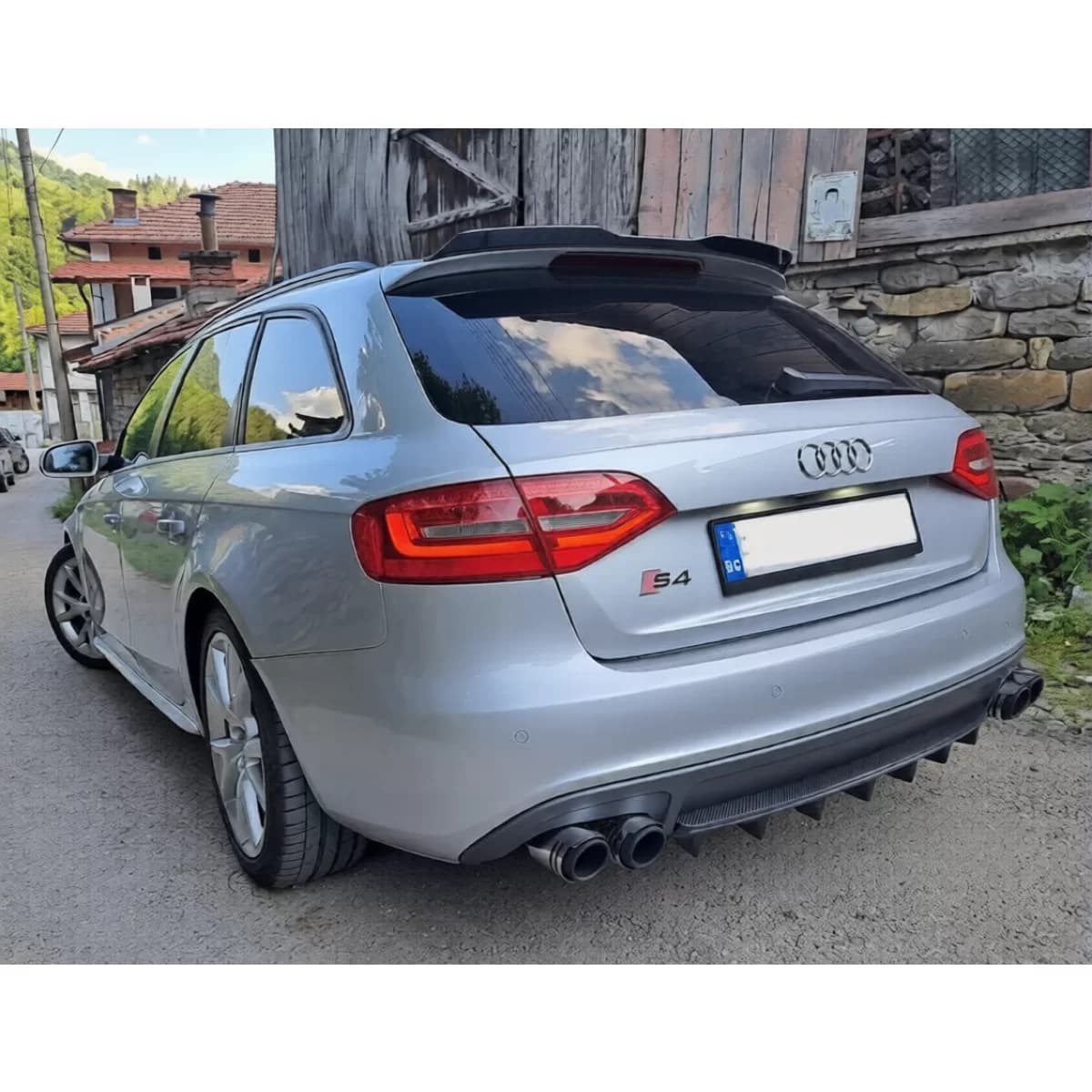 Spoiler suitable for Audi A4 B8 Avant