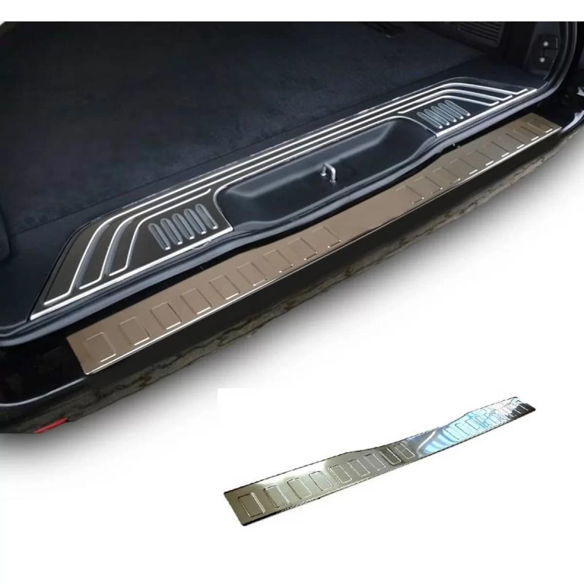 Rear Bumper Protector suitable for Mercedes-Benz Vito W447 14+ Steel