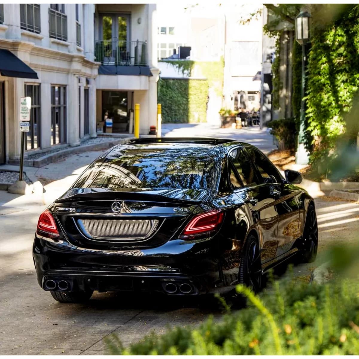REAR SPOILER PSM STYLE SUITABLE FOR MERCEDES C CLASS W205