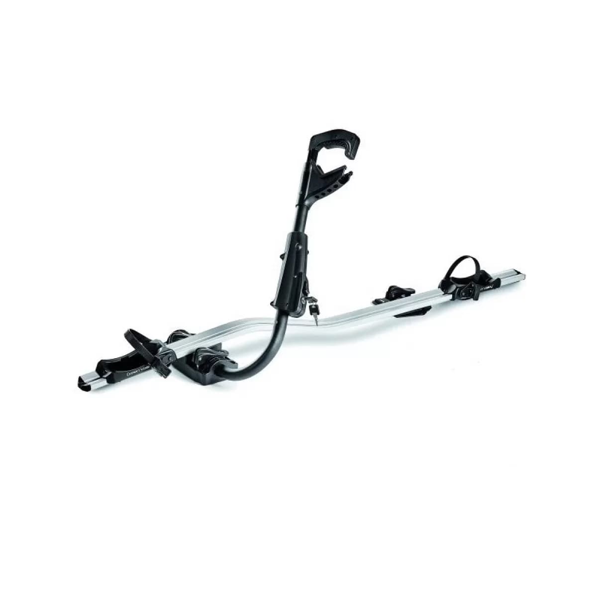 Roof Bicycle Carrier Green Valley Fast Rider Silver 160.659 Aluminium suitable for 1 Bicycle