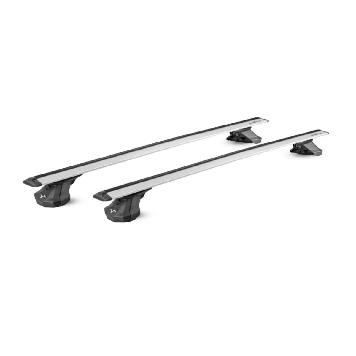 Roof Bars Aluminum Aerodynamic Crossbar Vento Green Valley Set With Fixing Kit Suitable for Fiat Grande Panda 5Doors 2025+ 2 Pieces