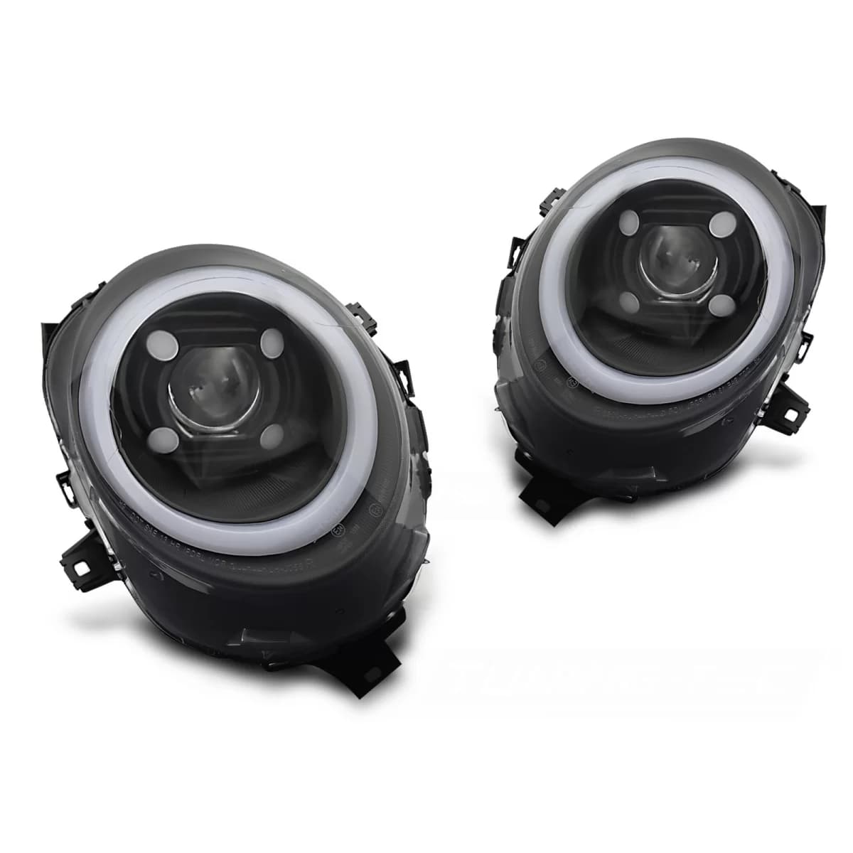 HEADLIGHTS TUBE LIGHT BLACK DRL fits MINI (COOPER) F55 / F56 / F57 14-17