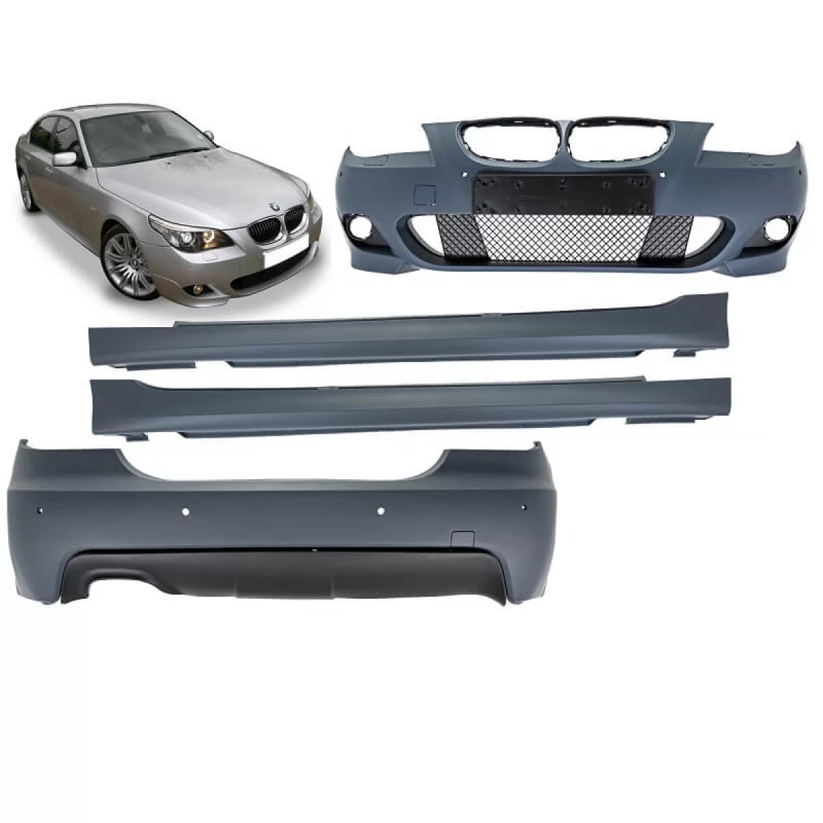 Body Kit suitable for BMW 5 E60 03-07 M-Packet With PDC 24mm