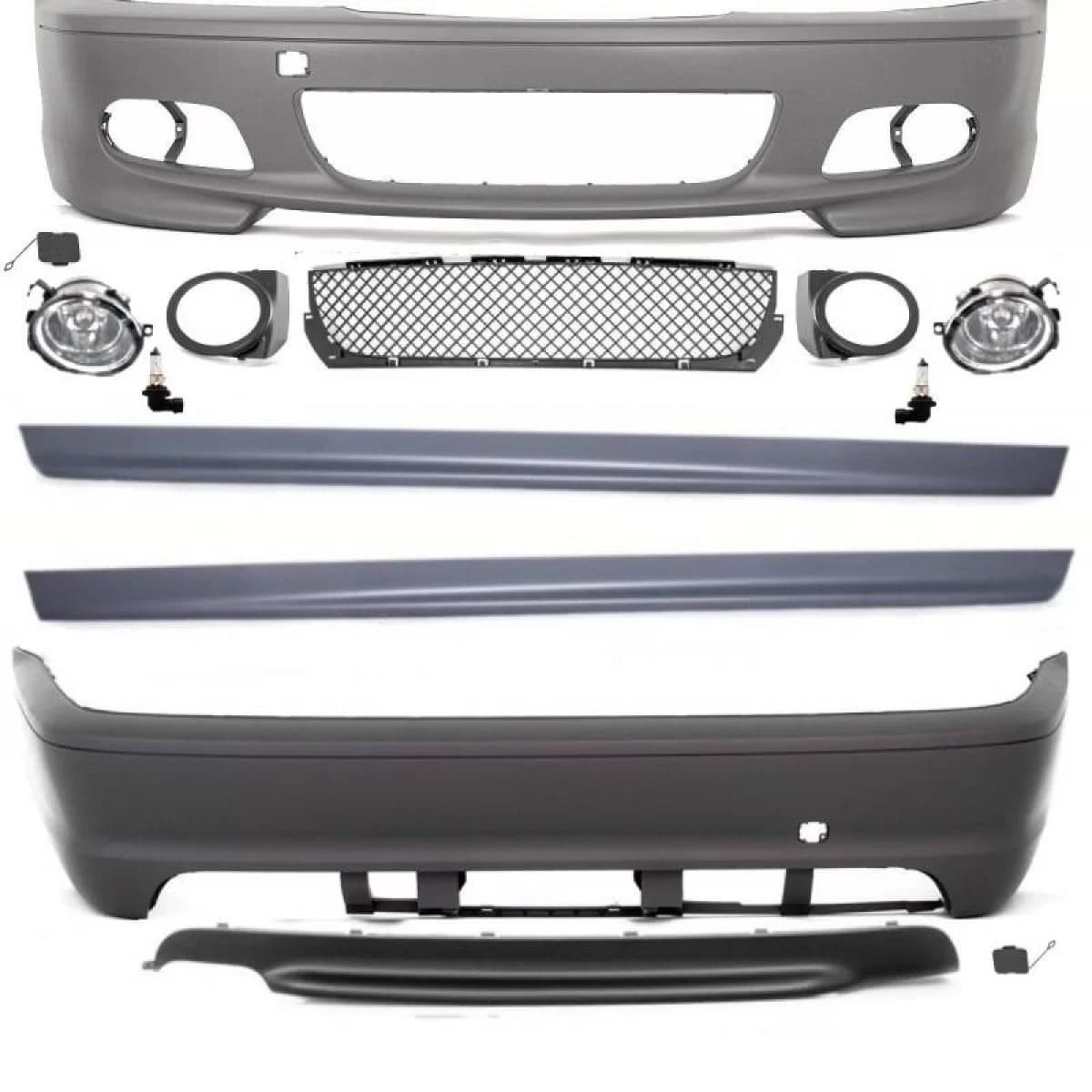 Body Kit suitable for BMW 3 E46 98-05 Coupe / Cabrio M-Tech Look