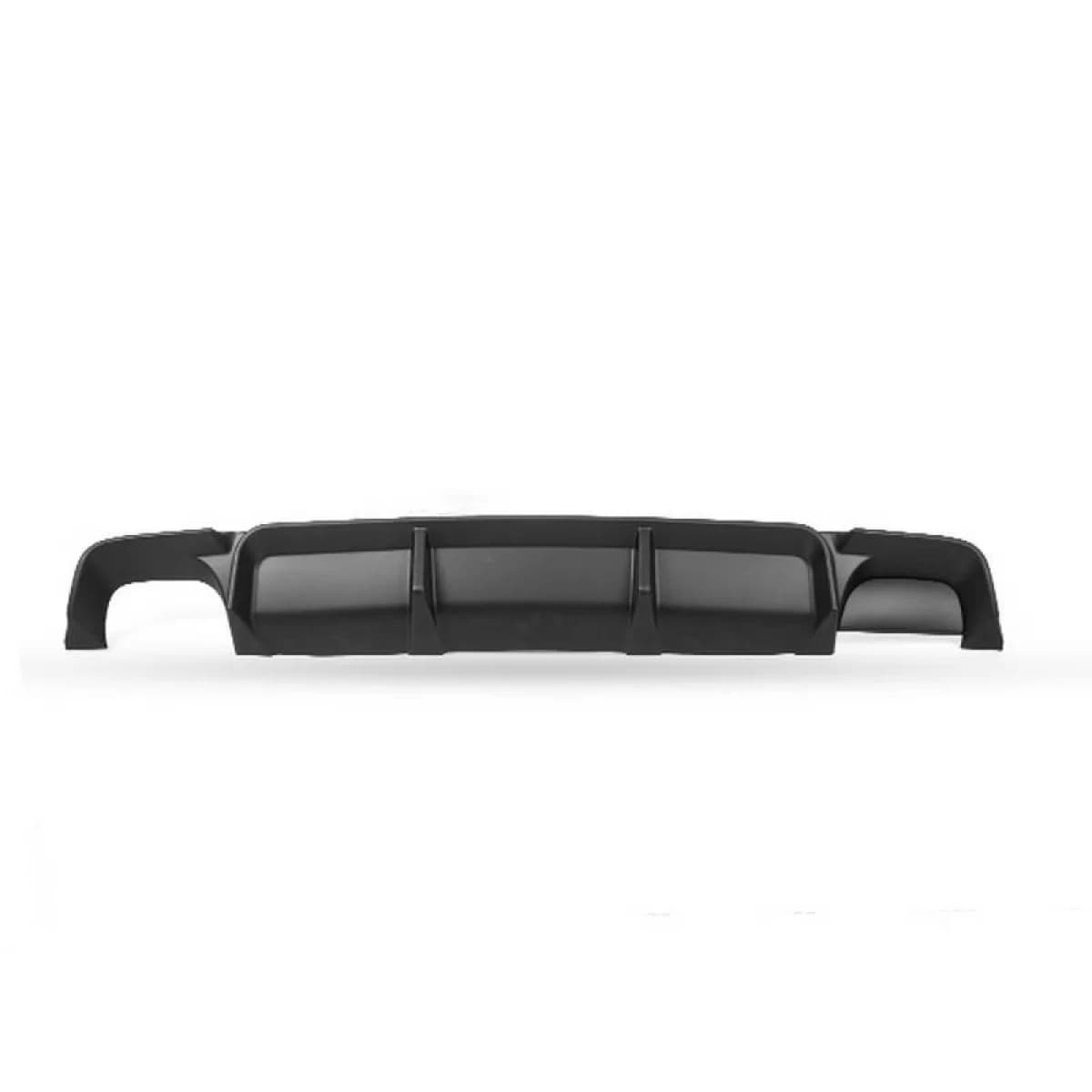 Rear Bumper Diffuser suitable for BMW 5 E39 95-03 M Sport with 1 Left Double Exhaust Outlet from ABS Plastic 1pc