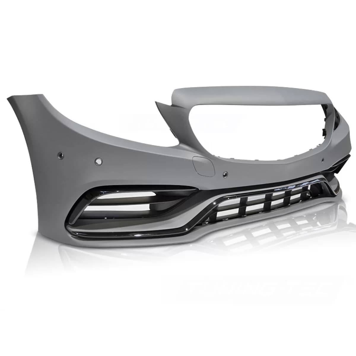 FRONT BUMPER SPORT BLACK fits MERCEDES W205 18-21